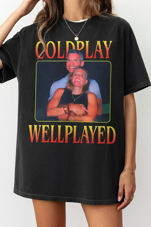 Coldplay Kiss Cam Meme T-Shirt